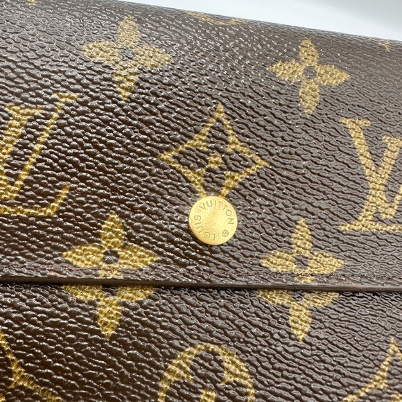 Good condition authentic Louis Vuitton Monogram Etui Wallet SP0040 - Picture 13 of 15